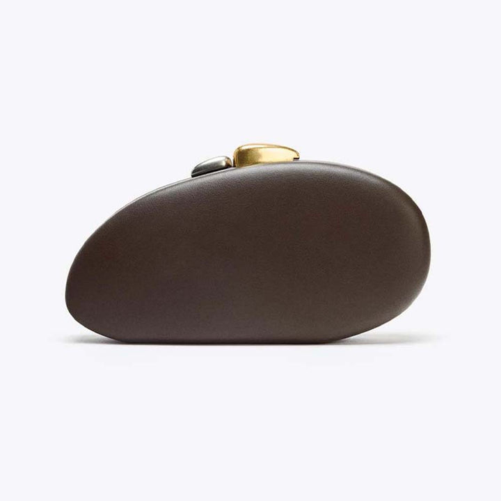 Contemporary Sculpted Acrylic Clutch