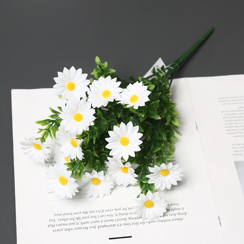 Vibrant Faux Floral Stem Arrangement