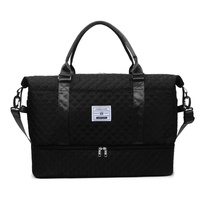 Quilted Travel Weekender Bag