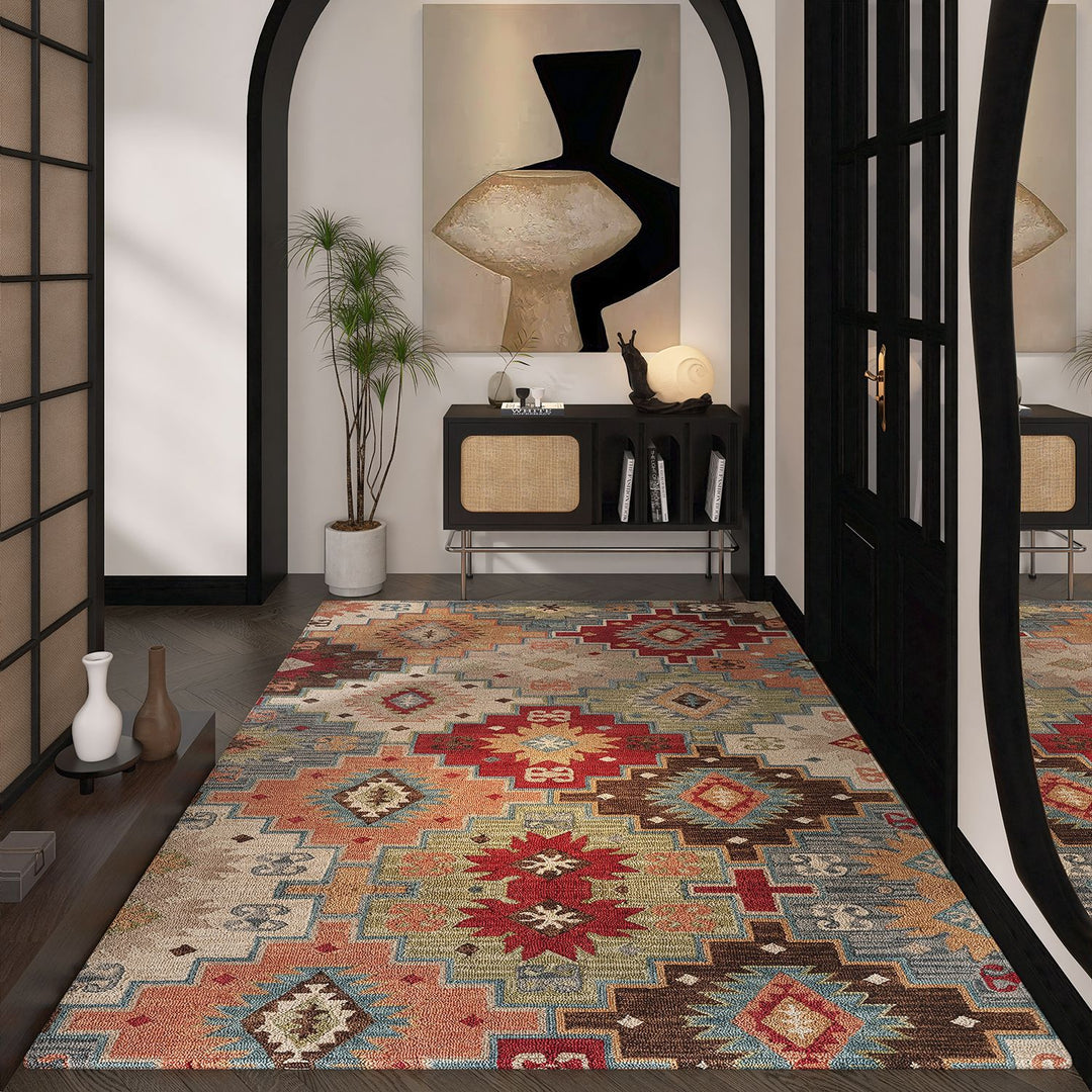 Geometric Pattern Area Rug