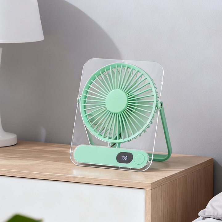 Portable Rechargeable Desk Fan Stornfield