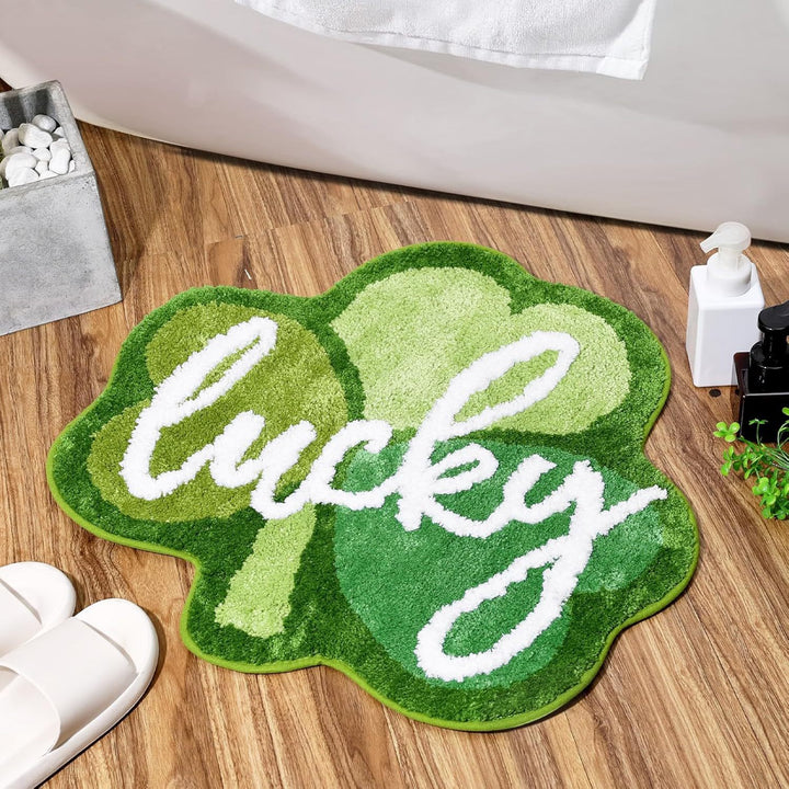 St. Patrick's Day Themed Plush Bath Mat
