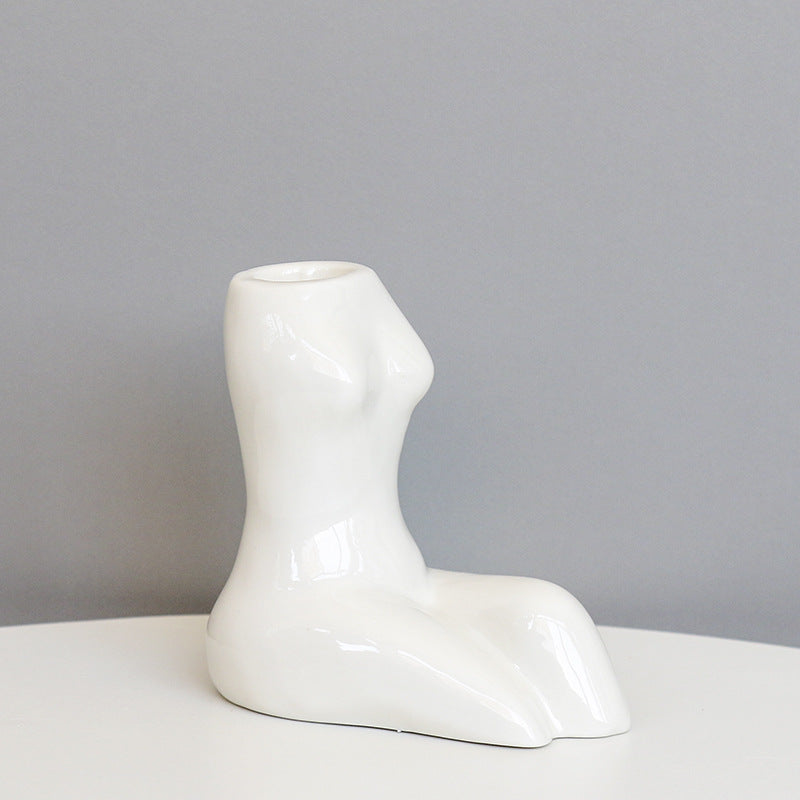 Artistic Body-Shaped Ceramic Vase Stornfeild