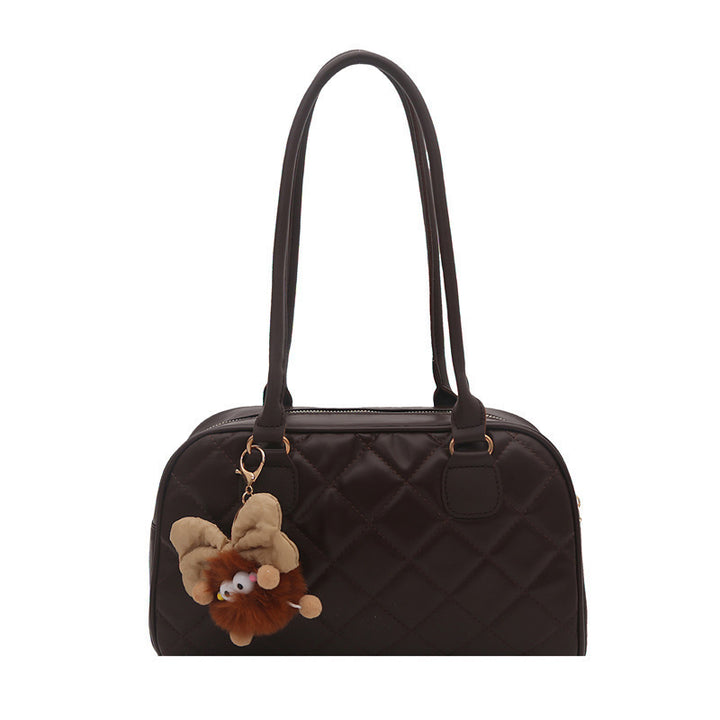 Quilted Faux Leather Handbag Stornfield