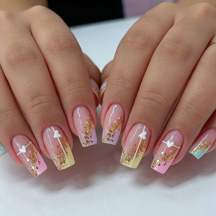 Elegant Ombre Acrylic Nail Art Enhancements Stornfield
