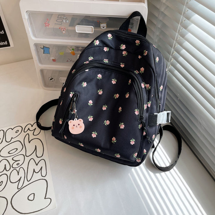 Cute Floral Embroidered Mini Backpack Stornfield