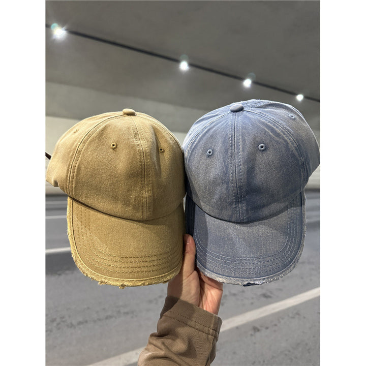 Women's Distressed Denim Baseball Cap Stornfield 1784084028