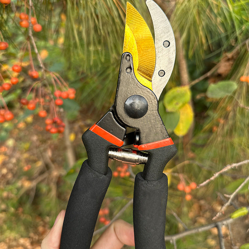 Precision bypass pruning shears with Ergonomic non-slip handles Stornfield
