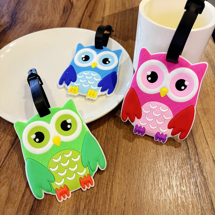 Cute Owl-Shaped Luggage Tag Stornfield