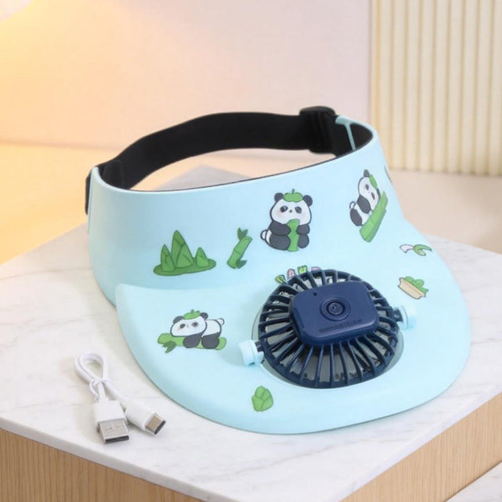 Ladies Comfortable Table Fan with Playful Design Stornfield