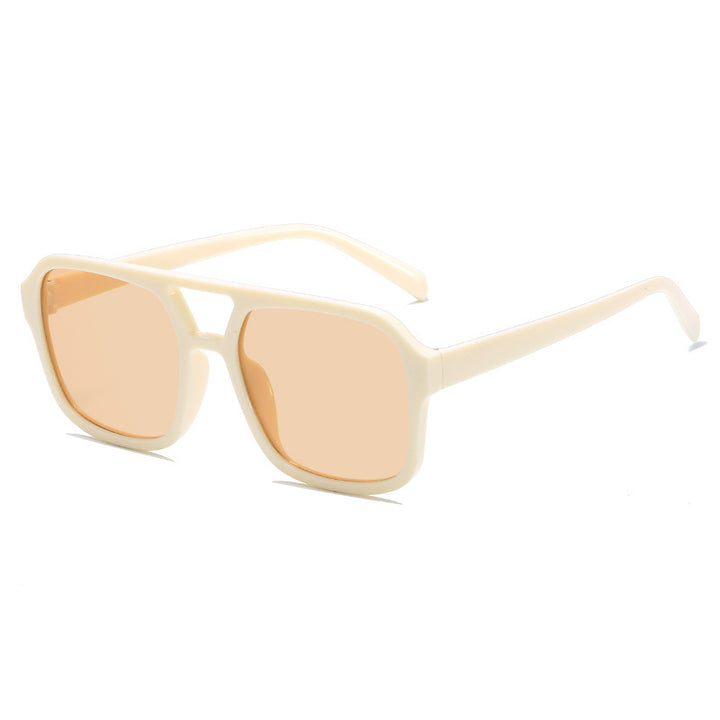 Clear Lens Square Frame Sunglasses Stornfield