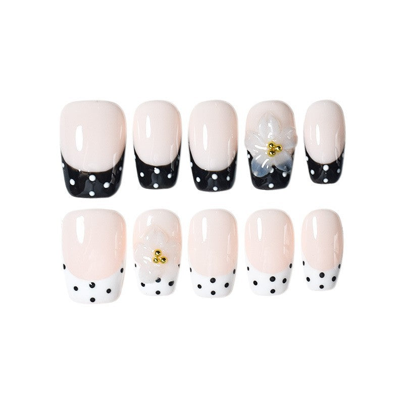 Elegant Floral Designer Nail Enhancements Stornfield