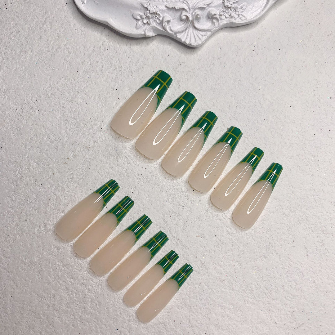 Artistic Acrylic Long Nail Extensions