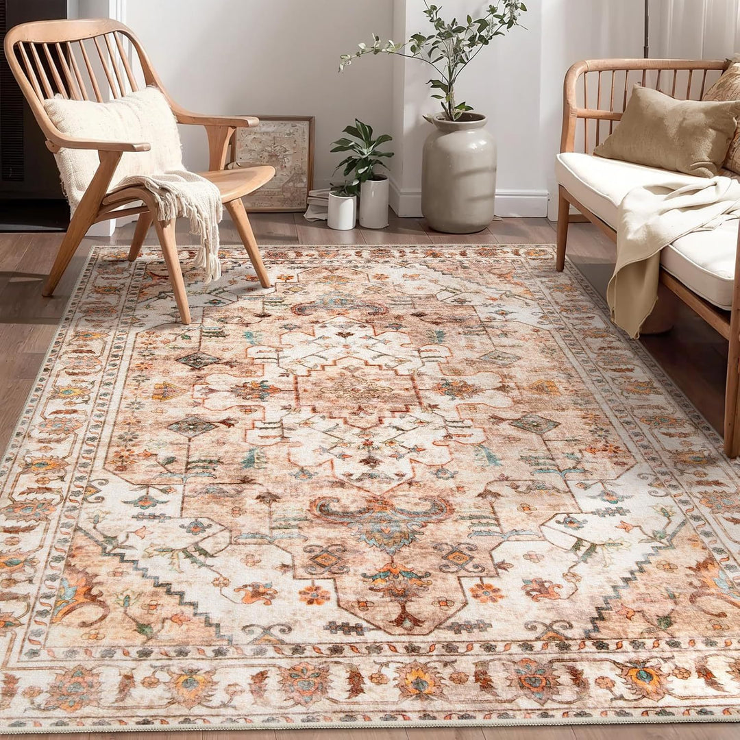 Floral Pattern Area Rug