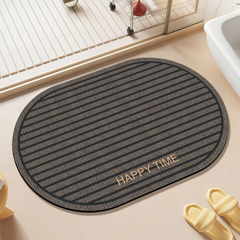 Cloud-Shaped Plush Bath Mat