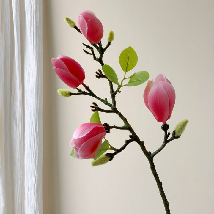 Decorative Faux Magnolia Branch