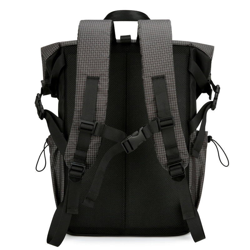 Weather-Resistant Roll-Top Backpack Stornfield