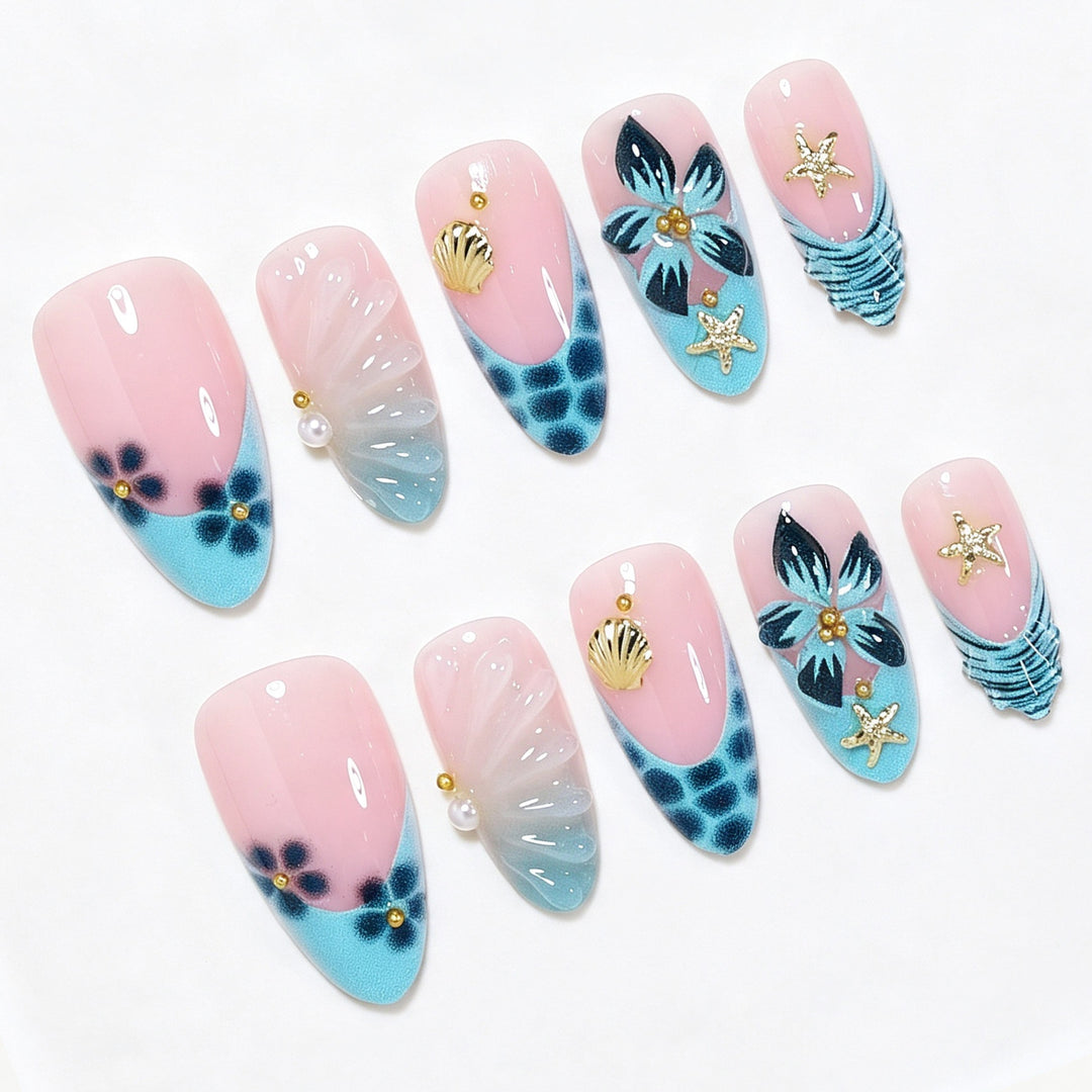 Artistic Long Acrylic Nail Tips Stornfield
