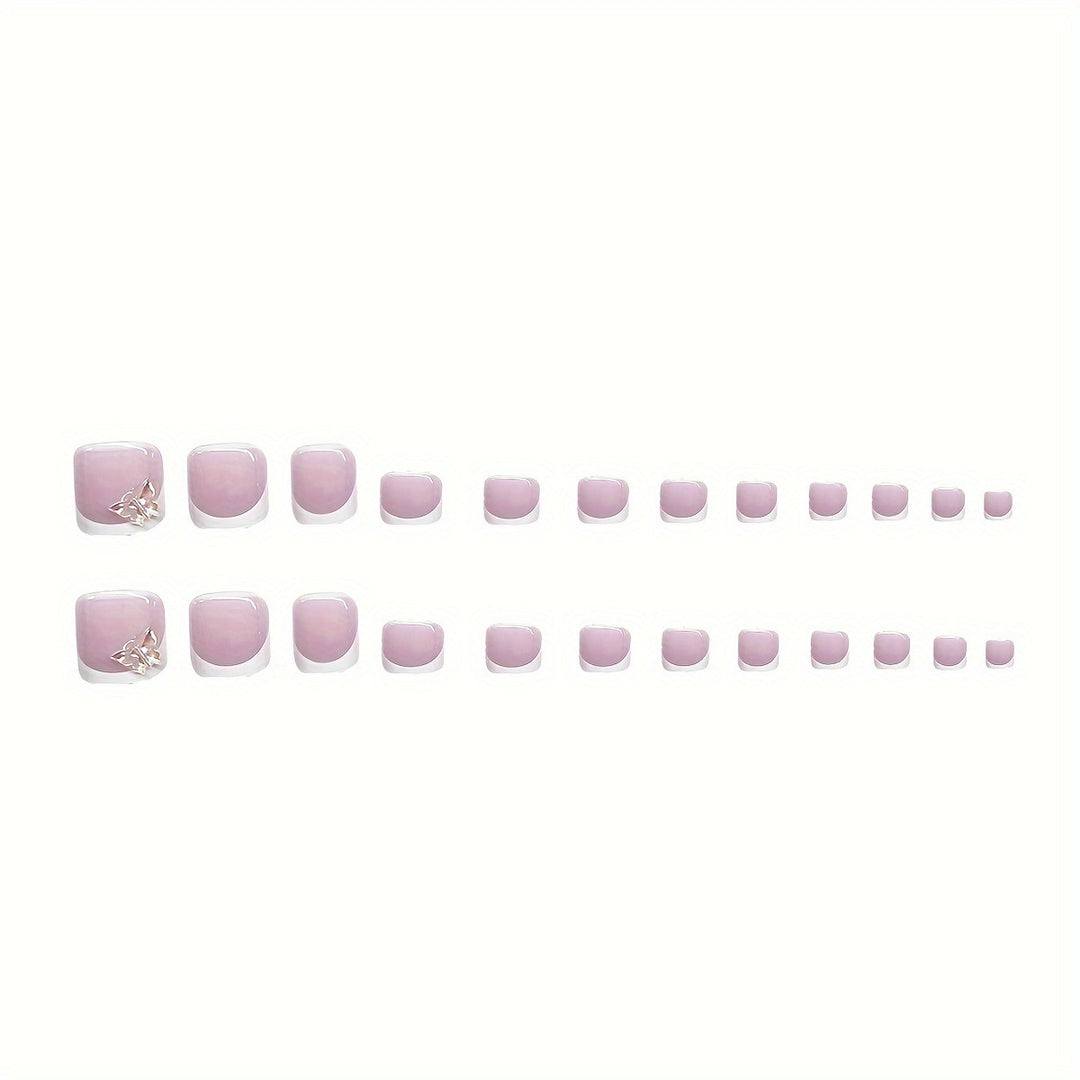 Floral Embellished Nail Art Set Stornfield