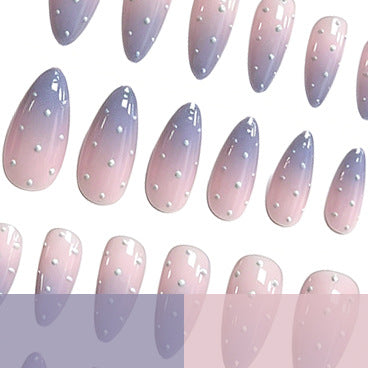 Elegant Polka Dot Long-Lasting Gel Nail Art Stornfield