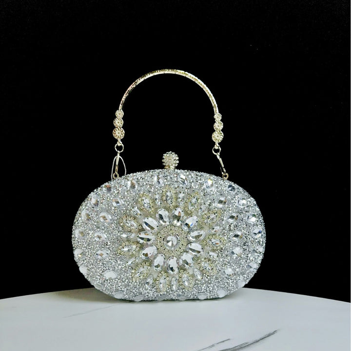 Decorative Bejeweled Evening Handbag