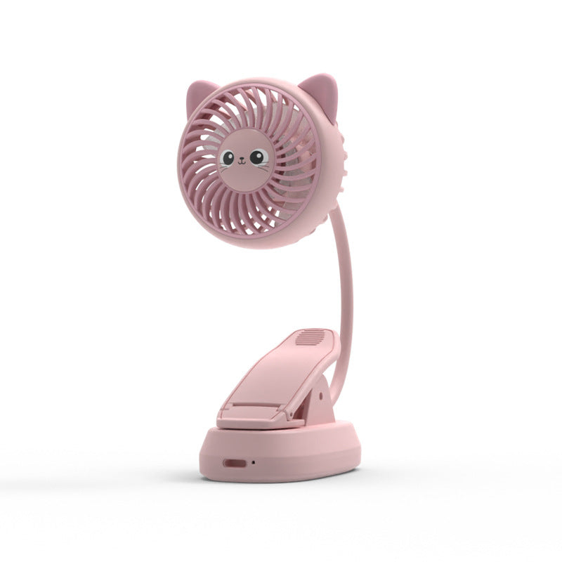Unisex Portable Cute Table Fan with Clip Function Stornfield