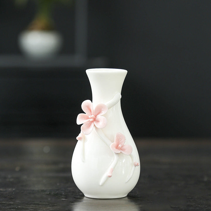 Floral Art Ceramic Vase Stornfeild