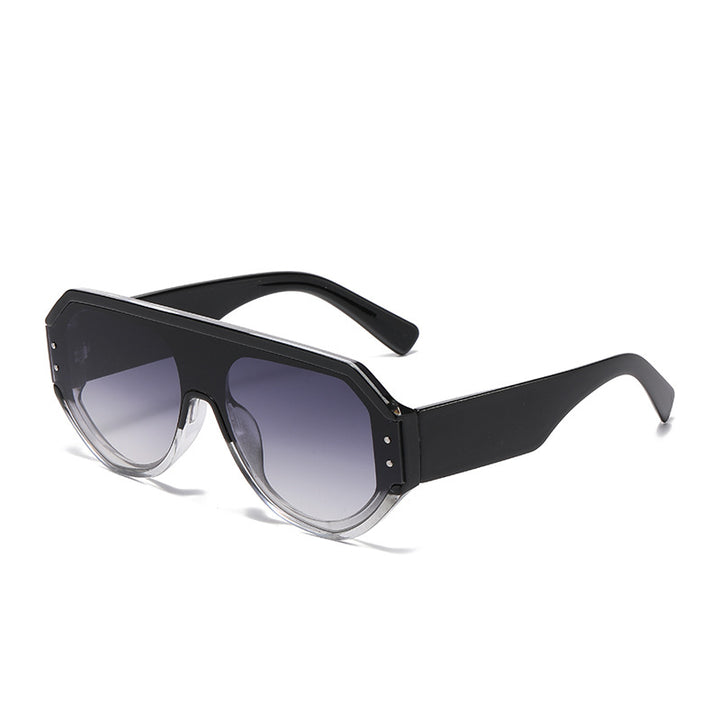 Men's Bold Frame Futuristic Sunglasses Stornfield