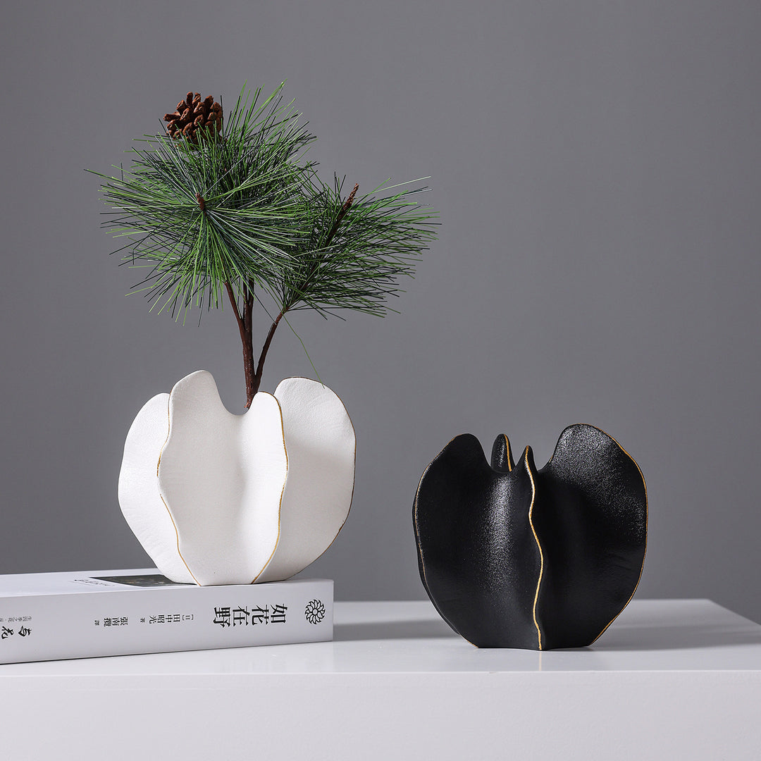 Modern Textured Ceramic Vase