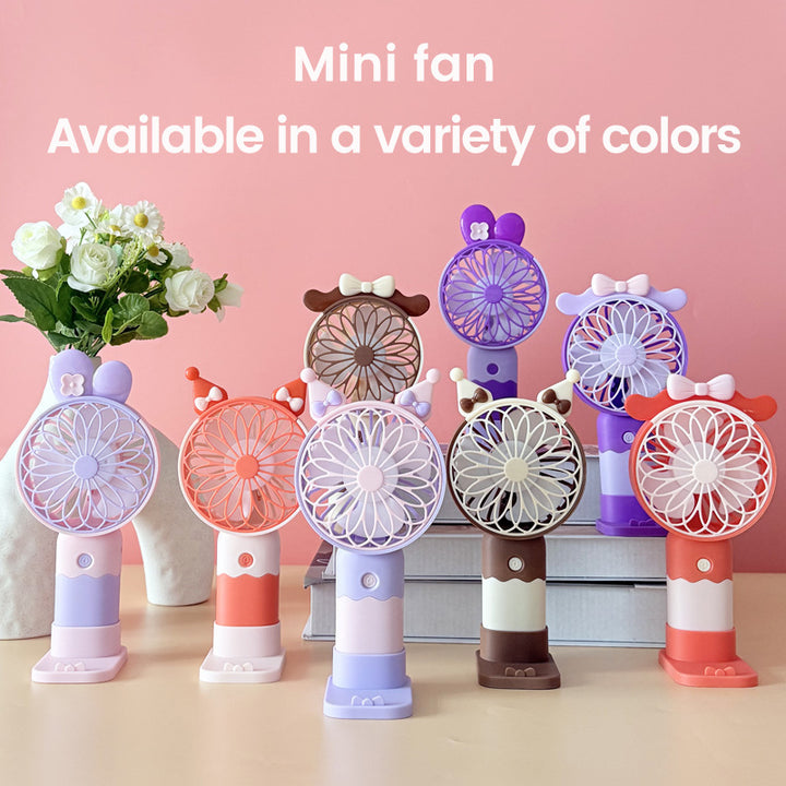Unisex Portable Mini Fan in Creative Animal Design Stornfield