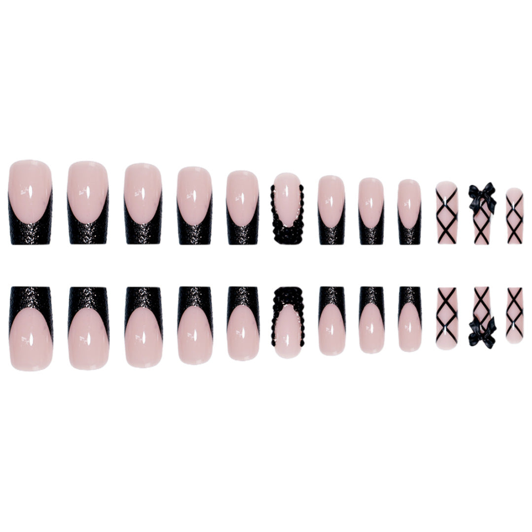 Stiletto Nail Art Extensions with Decorative Accents Stornfield
