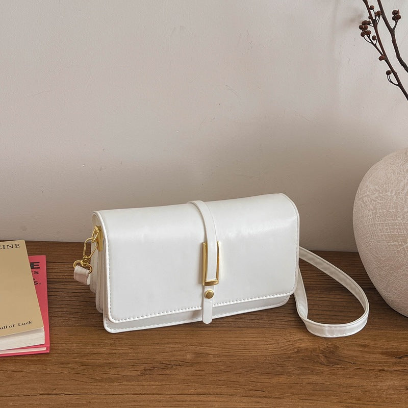 Leather Crossbody Clutch