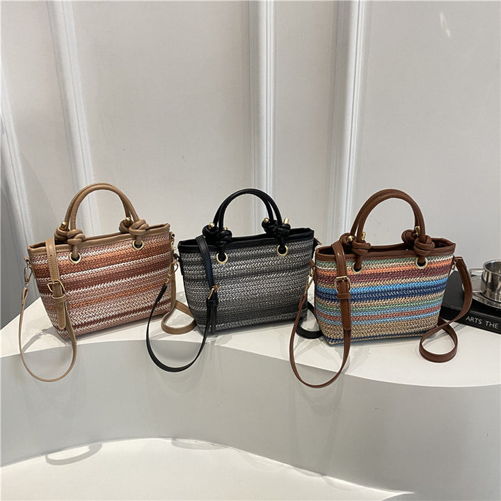 Woven Handheld Tote Bag Stornfield