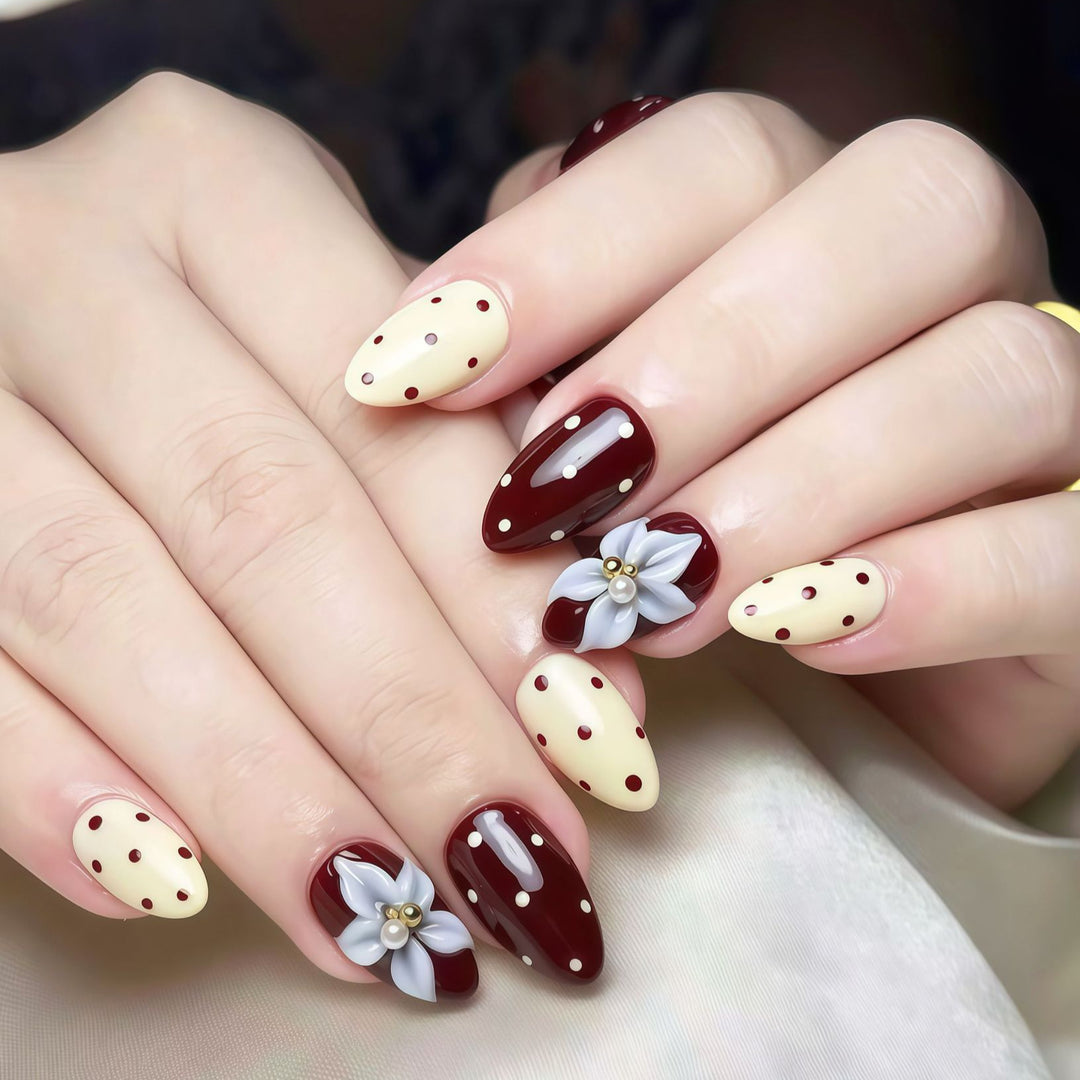 Artistic Press-On Nail Art Collection