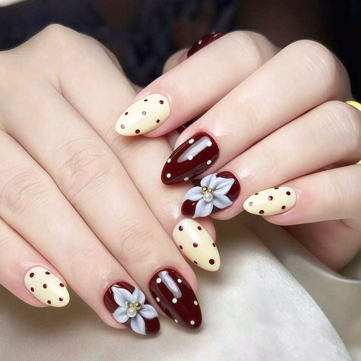 Artistic Press-On Nail Art Collection