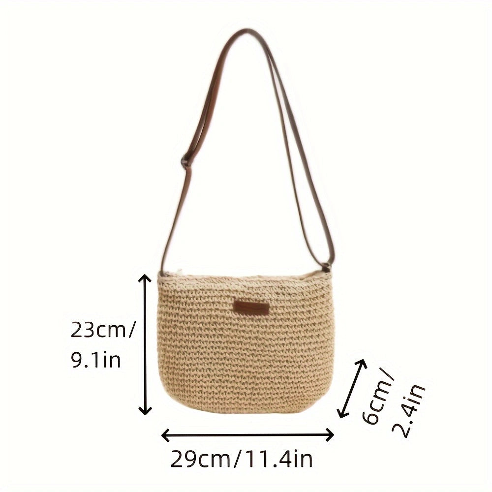 Handbag Made of High-Quality Macrame with Padded Shoulder Strap Stornfield