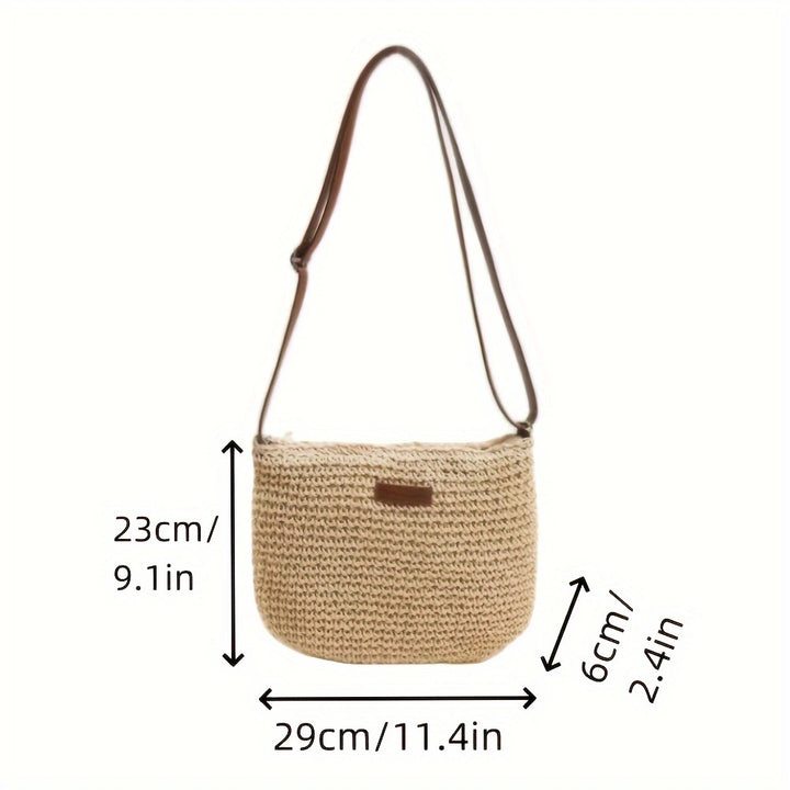 Handbag Made of High-Quality Macrame with Padded Shoulder Strap Stornfield