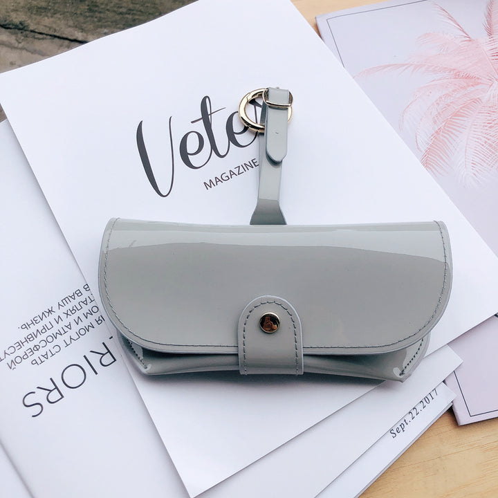 Stylish Patent Leather Eyeglasses Case Stornfield