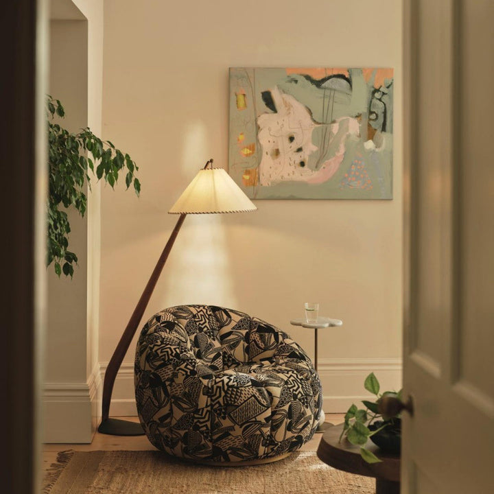 Contemporary Tilted Floor Lamp