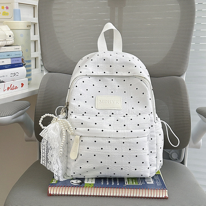 Compact Polka Dot Backpack Stornfield