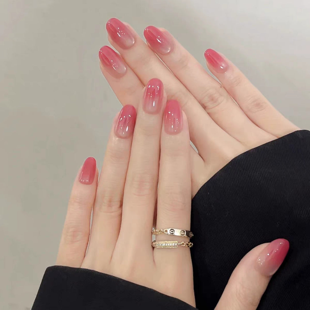 Artificial nails with elegant ombre effect Stornfield