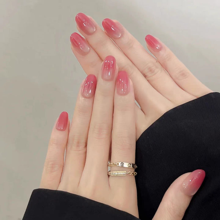Artificial nails with elegant ombre effect Stornfield