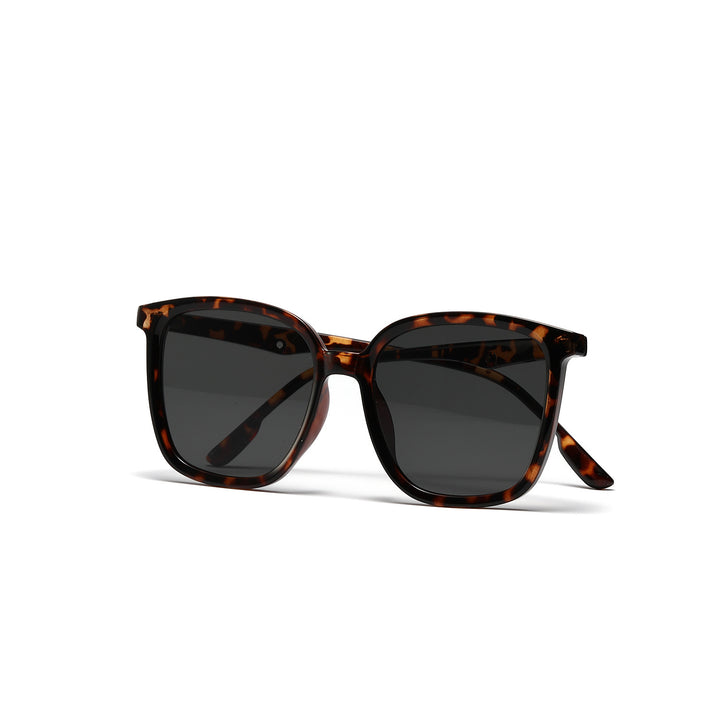 Women's stylish square sunglasses with clear frame and polarized lenses Stornfield