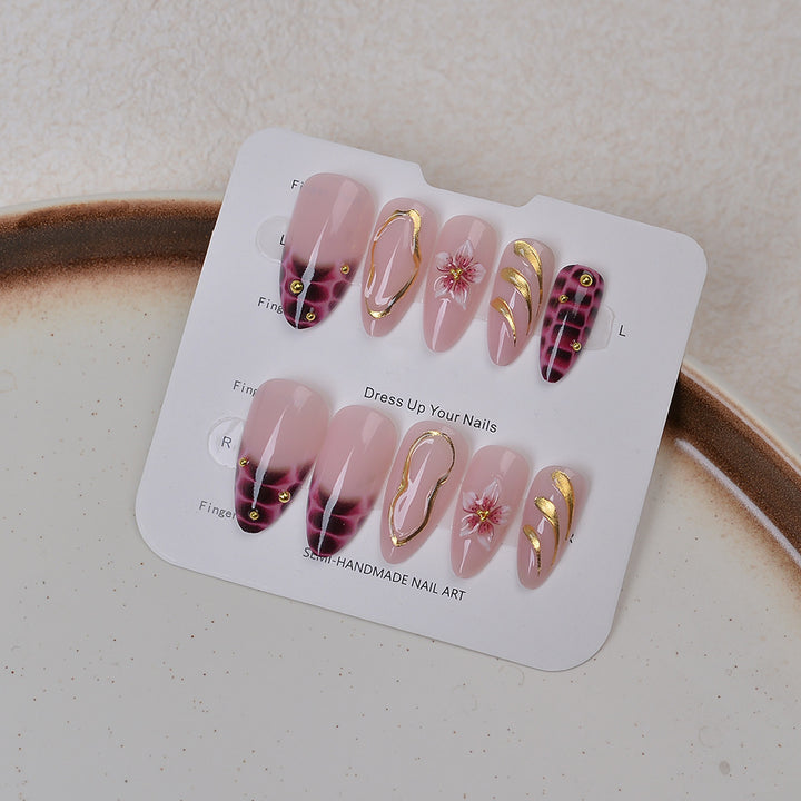 Artistic Press-On Nail Design Kit Stornfield