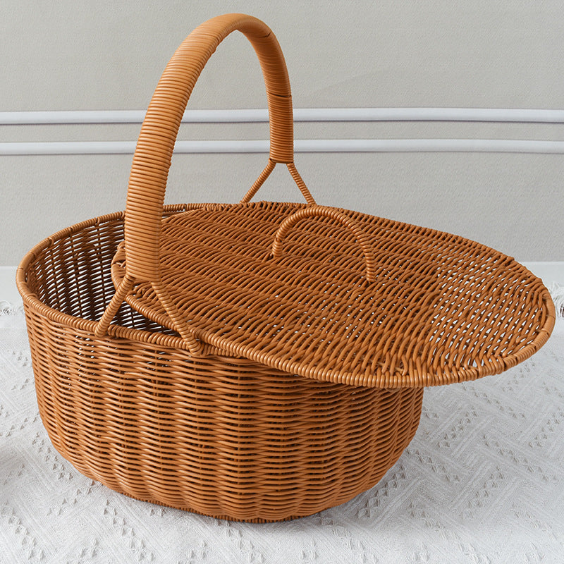 Artisan Woven Picnic Basket Stornfield