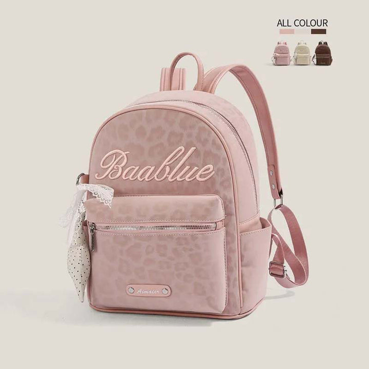 Star-Embellished Casual Backpack Stornfield