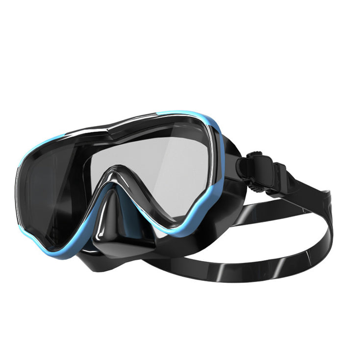 Diving mask with comfortable silicone cover Stornfield