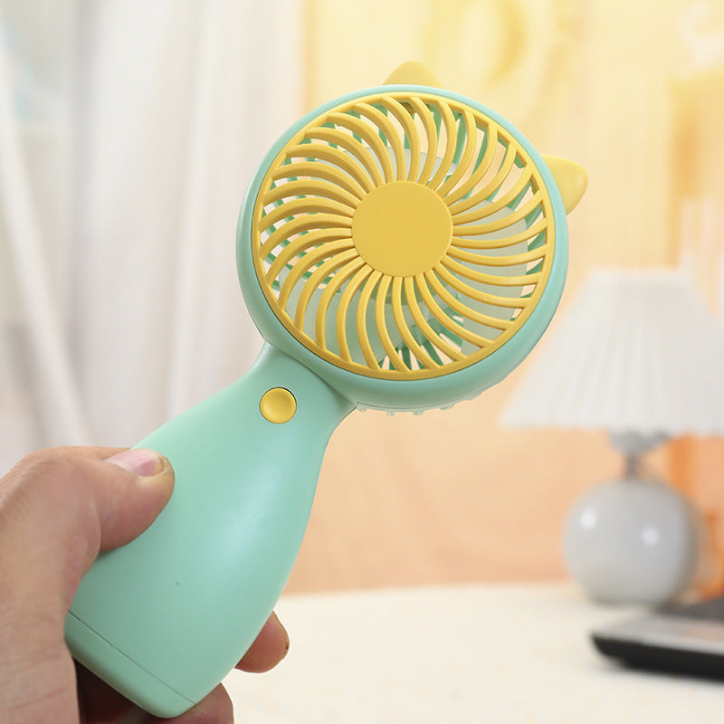 Women Portable Hand Fan in Cute Animal Design Stornfield