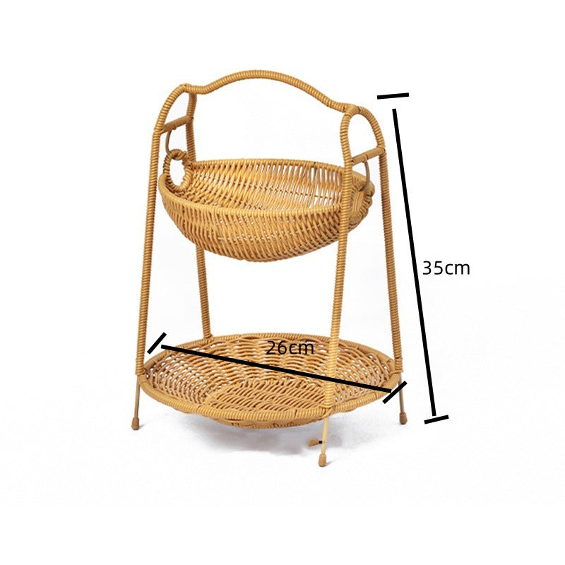 Multi-Tiered Woven Fruit Stand Stornfield