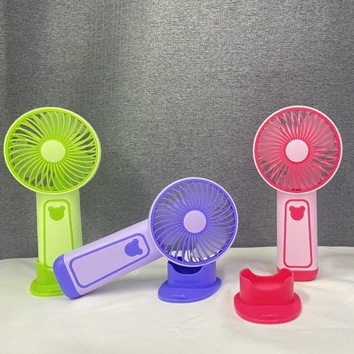 Unisex Portable Hand Fan with Comfortable Ergonomic Shape Stornfield